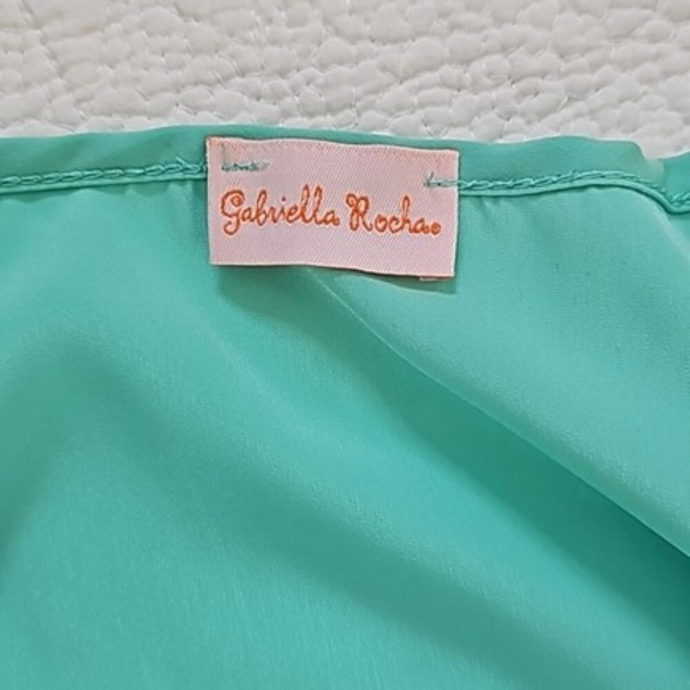 Gabriella Rocha Aqua Mini Dress - Picture 5 of 11
